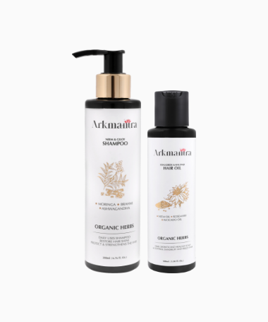 Shampoo 200ml, Hair Oil 100ml Combo Pack